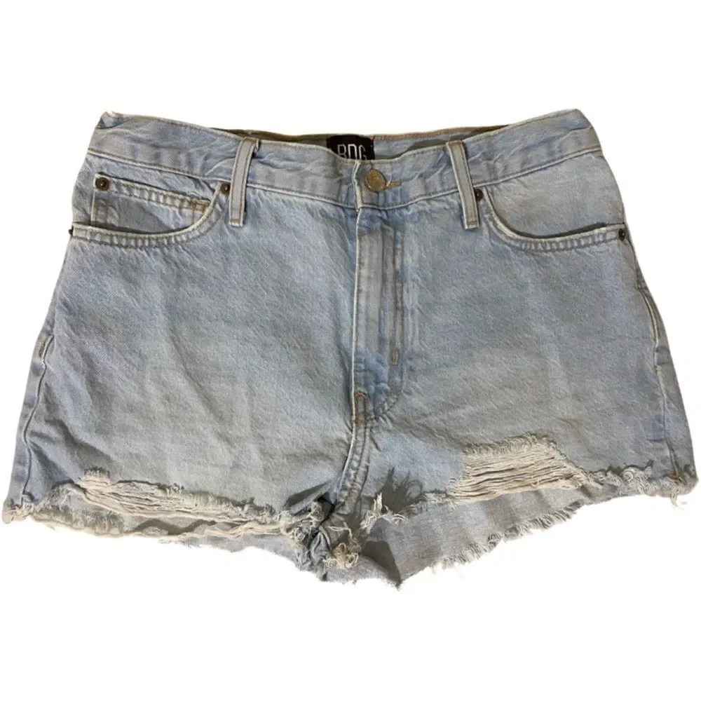 BDG Urban Outfitters Girlfriend High-Rise Jean Shorts
